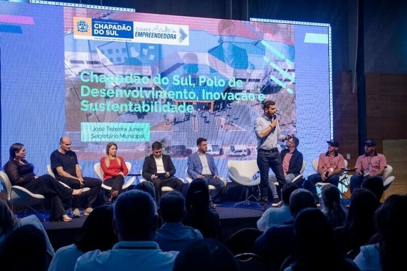 Imagem de compartilhamento para o artigo Excelente gestão de Chapadão do Sul inspira outros municípios em todo o país  da MS Todo dia